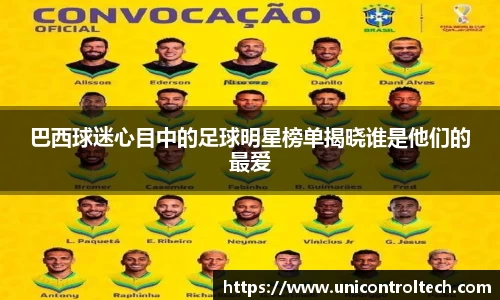巴西球迷心目中的足球明星榜单揭晓谁是他们的最爱